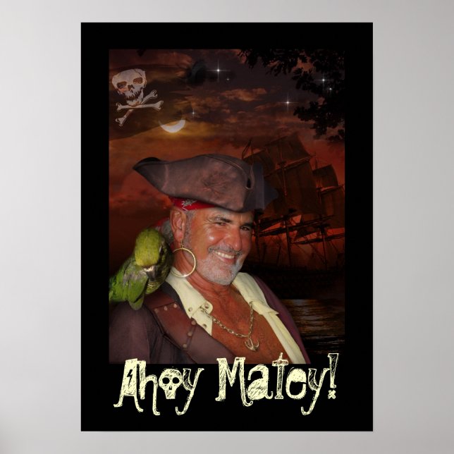 Poster Pirate (Devant)