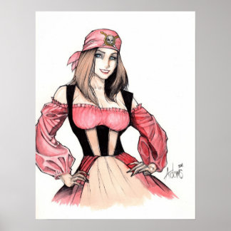 Poster Pirate Chick