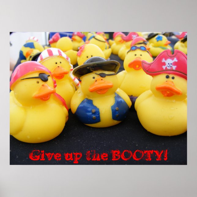 Poster Pirate Duckies (Devant)