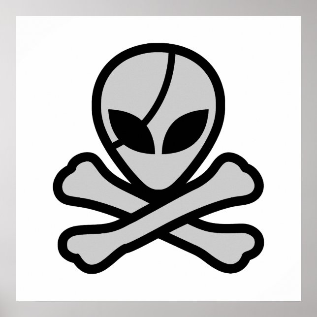 Poster Pirate extraterrestre (Devant)