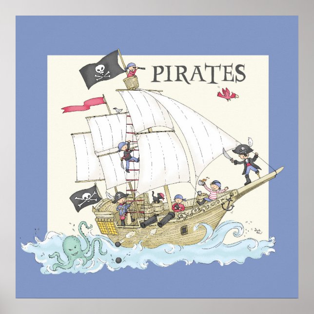 Poster Pirates ! (Devant)