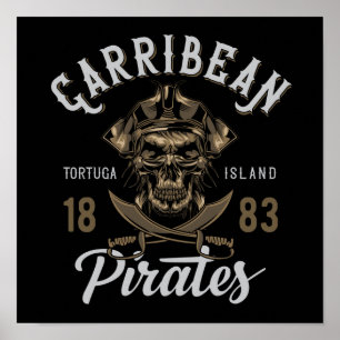 Poster Pirates des Caraïbes