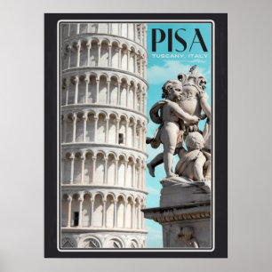 Poster Pisa - The Leaning Tower