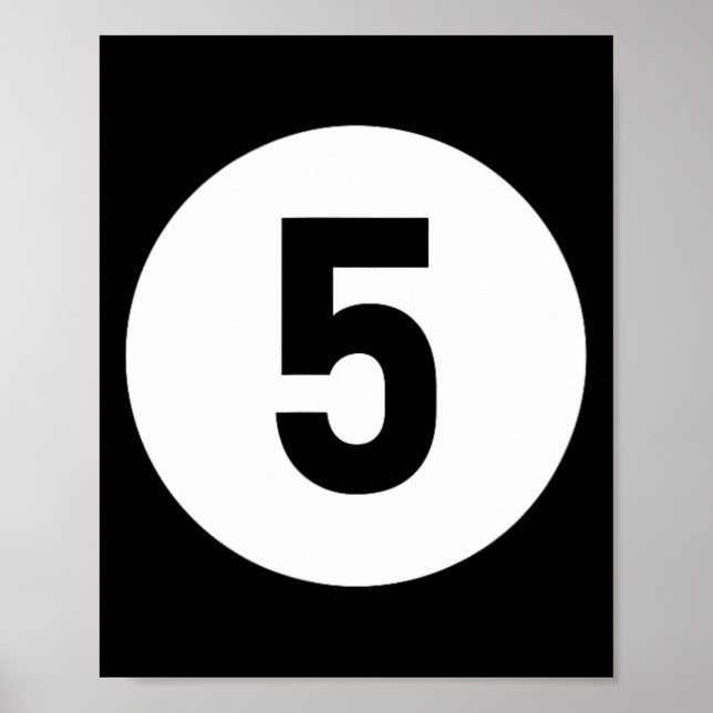 Poster Piscine Ll 5 Billiards Correspondants Cadeau Easy  (Devant)
