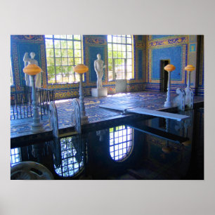 Poster Piscine romaine à Hearst Castle, Californie