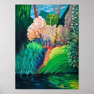 Poster Piscine sombre