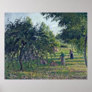 Poster Pissarro - Apple Trees At Eragny 1895