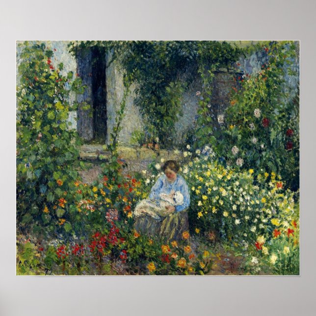 Poster Pissarro - Julie Et Ludovic-Rodolphe 1879 (Devant)