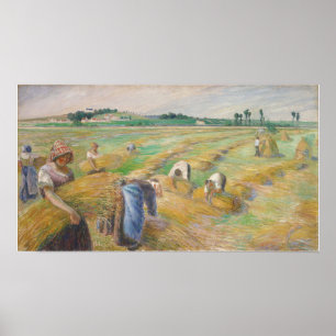 Poster Pissarro - La Récolte
