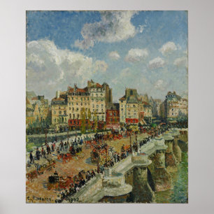 Poster Pissarro - Le Pont-Neuf