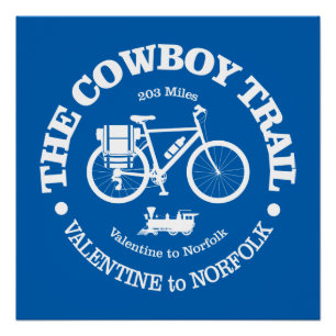 Poster Piste Cowboy (cyclisme)