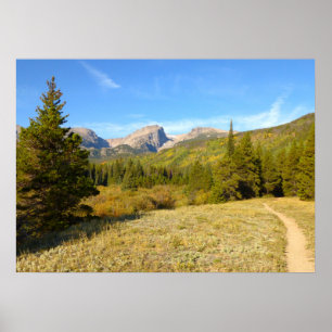 Poster Piste du lac Nymph au début de l'automne