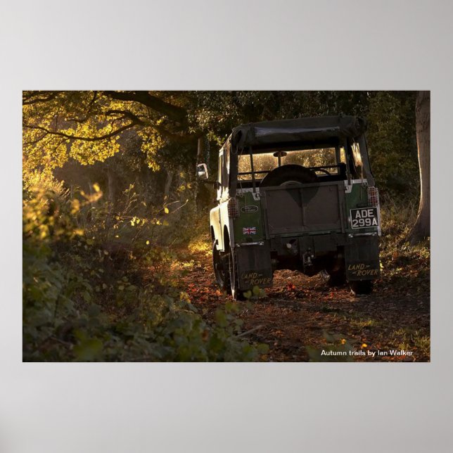 Poster Pistes d'automne (Devant)