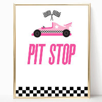 Pit Stop Pink Flace Course Voiture Parcours Pannea
