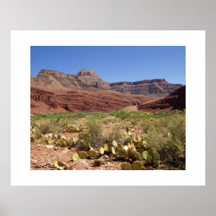 Poster Pittoresque Colorado River à Grand Canyon Photo