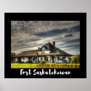 Poster Pittoresque Fort Saskatchewan