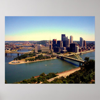 Poster Pittsburgh, Pennsylvanie