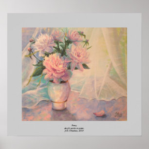 Poster Pivoine