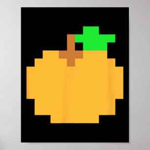 Poster Pixel 8 bits Arcade Video Jeu Correspondant Costum