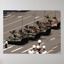 Pixel Art Tank Man (Histoire en Pixels)