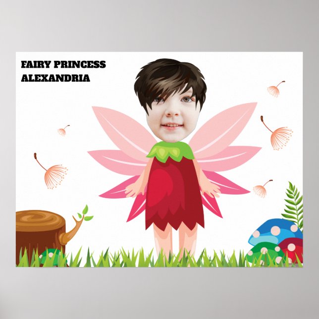 Poster Pixie Magique Enchantée Fée Nouveautés Amusants Fa (Devant)