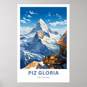 Poster Piz Gloria Suisse Imprimer