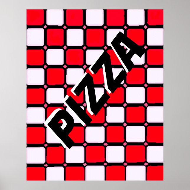 POSTER PIZA (Devant)