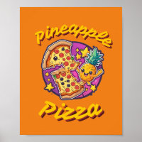 Pizza à l'ananas