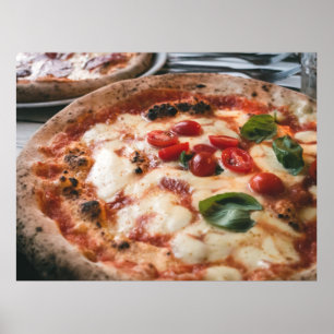 Poster Pizza napoletana italienne
