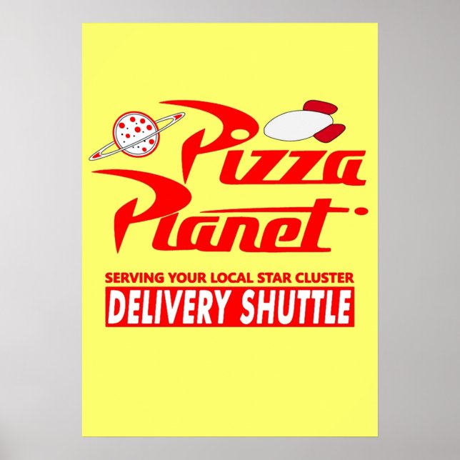 Poster Pizza Planet (Devant)