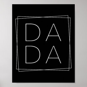 Poster Place Dada pour la fête des pères