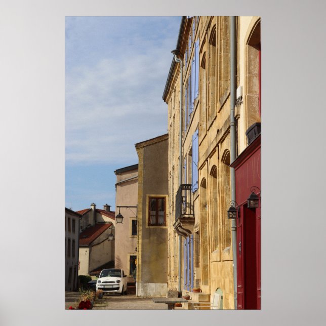 Poster Place d'Armes, Montmedy, France (Devant)