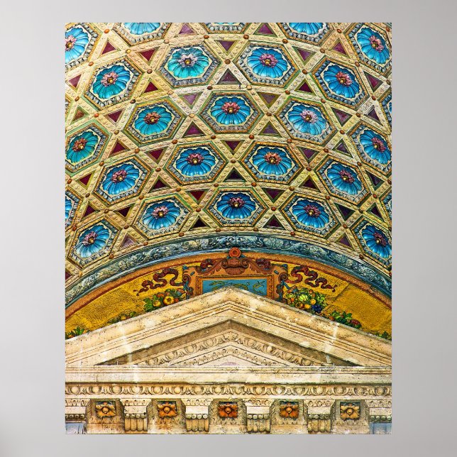 Poster Plafond de l'Opéra, Budapest (Devant)