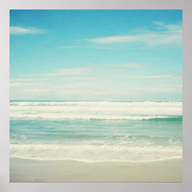 Poster Plage (Devant)