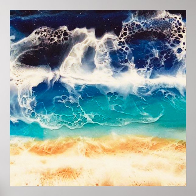 Poster Plage (Devant)