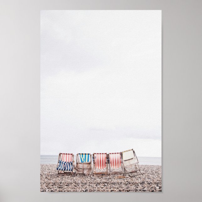 Poster Plage (Devant)