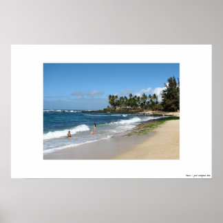 Poster plage
