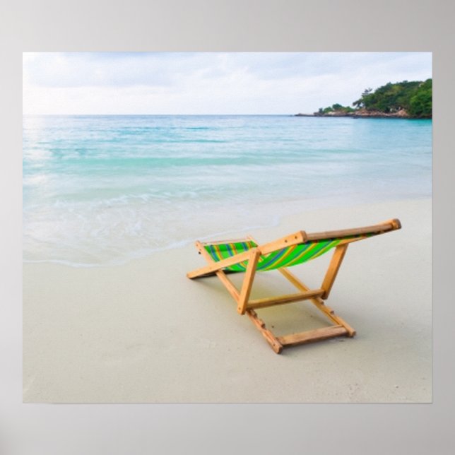 Poster Plage (Devant)