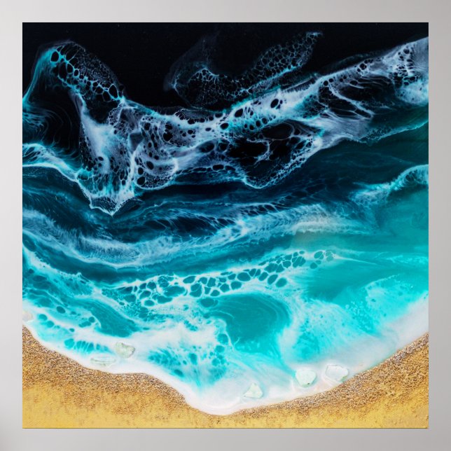 Poster Plage (Devant)