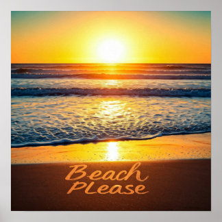 Poster Plage
