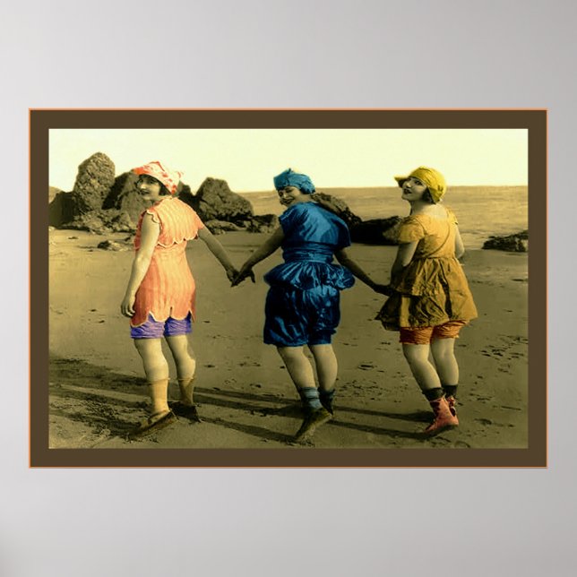 Poster Plage Belles (Devant)