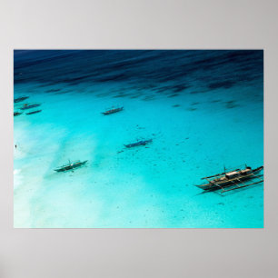 Poster Plage Blanche