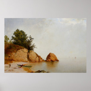 Poster Plage chez Beverly