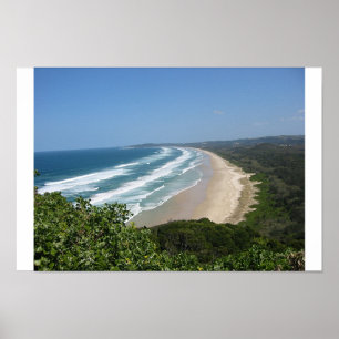 Poster Plage de Byron Bay