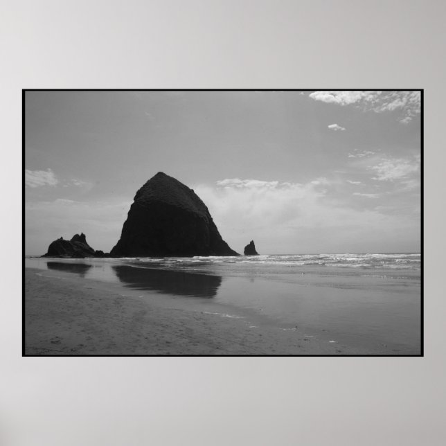Poster plage de canon (Devant)