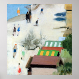 Poster Plage de Clarice Beckett Sandringham