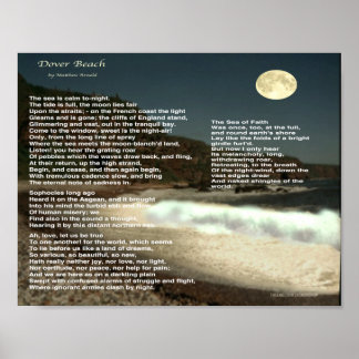 Poster Plage de Dover