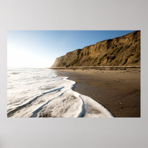 Poster Plage de francs-tireurs, Half Moon Bay, CA