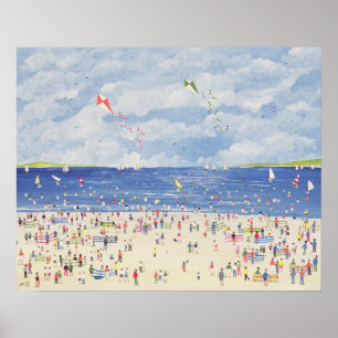 Poster Plage de nuage