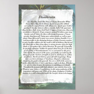 Poster Plage de Palm de DESIDERATA